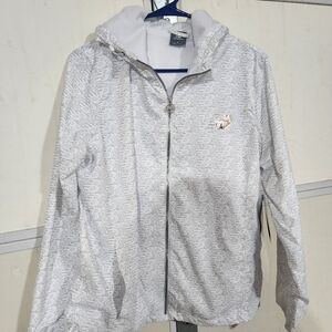 NEW BALANCE  WOMAN'S HOODED WIND BREAKER JACKET